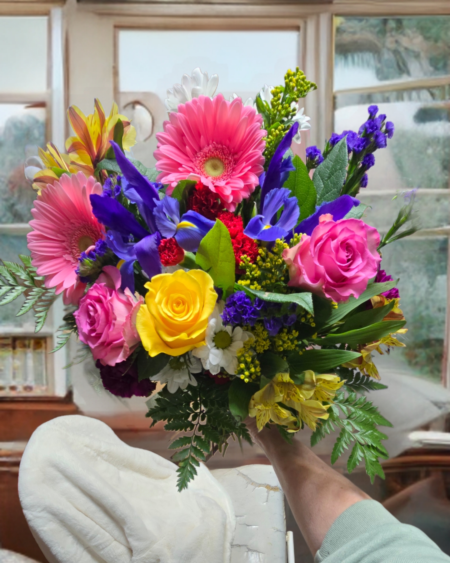 Love and romance bouquet